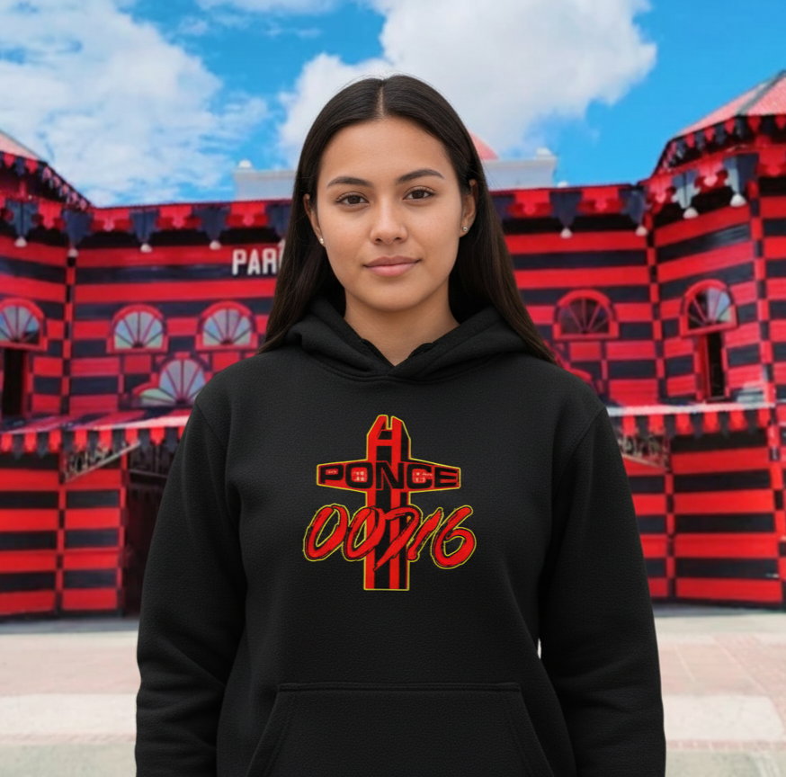 Puerto Rico Pride Hoodie – Ponce 00716 Heritage Design