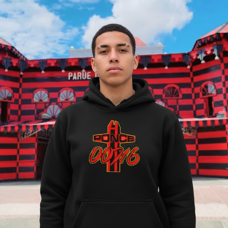 Puerto Rico Pride Hoodie – Ponce 00716 Heritage Design