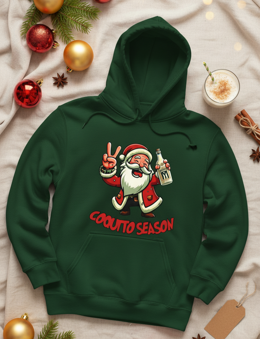 Navidad Boricua-Coquito Season Hoodie
