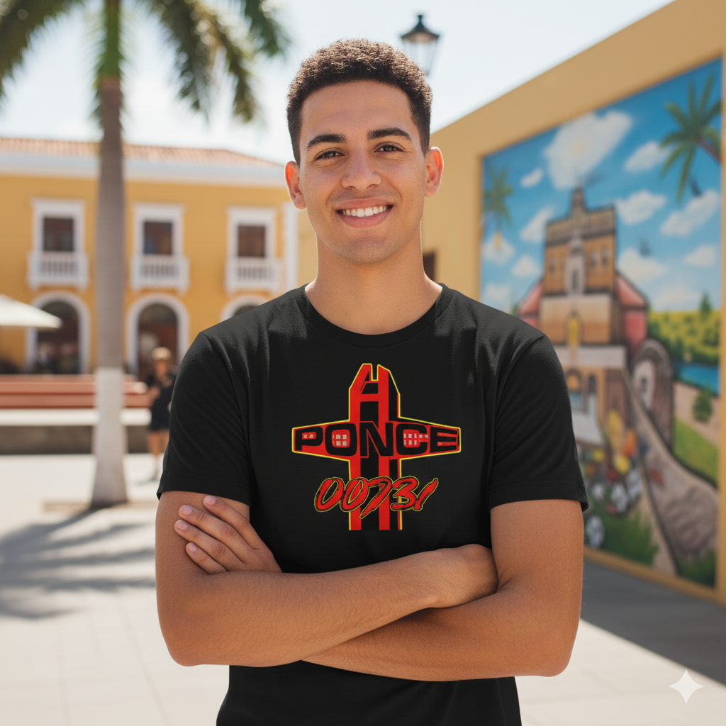 Puerto Rico T-Shirt – Ponce 00731 Boricua Pride Tee