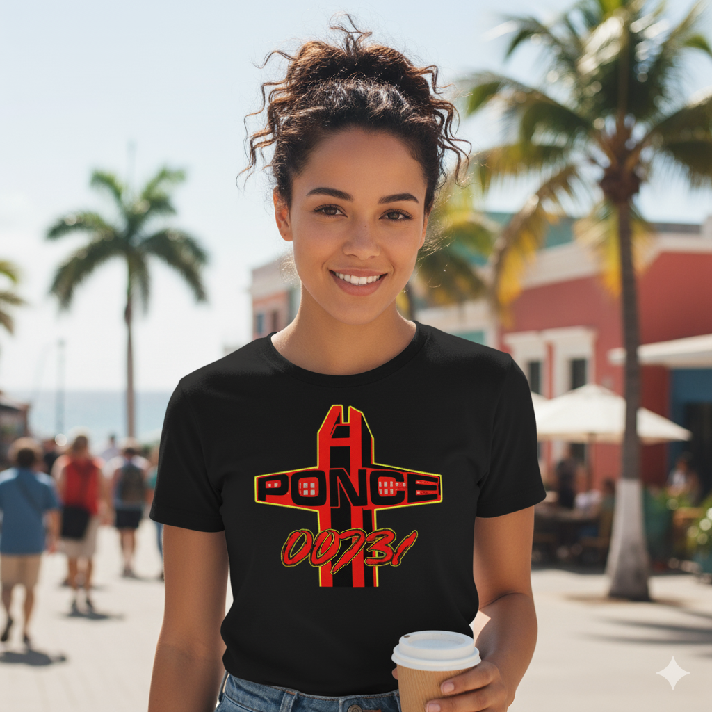 Puerto Rico T-Shirt – Ponce 00731 Boricua Pride Tee