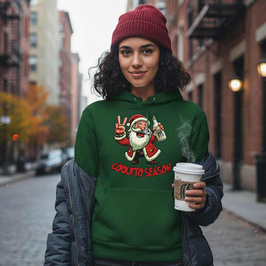Navidad Boricua-Coquito Season Hoodie