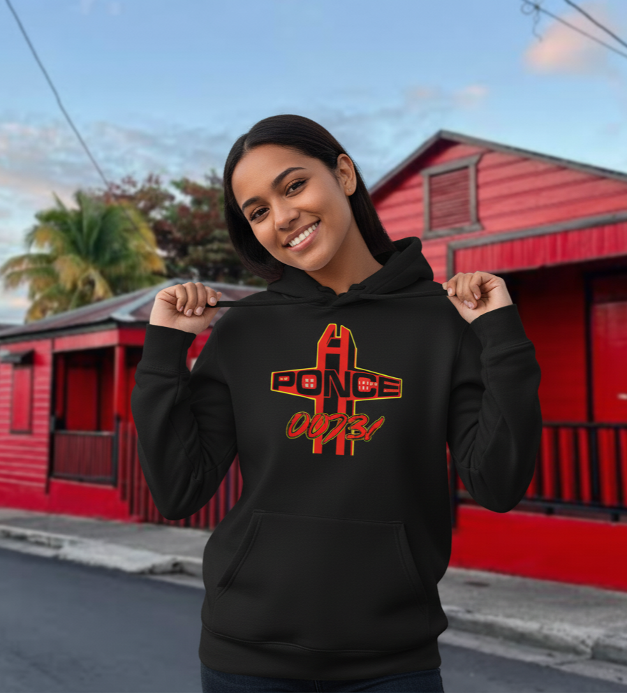 Puerto Rico Pride Hoodie – Ponce 00731 Heritage Design